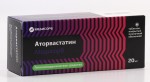 Аторвастатин Медисорб, таблетки покрытые пленочной оболочкой 20 мг 28 шт
