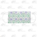 Маска медицинская одноразовая, СпецМедЗащита 50 шт СМЗ-Р/50/1000 3-х слойная на резинках с рисунком Мишки 2400003675805