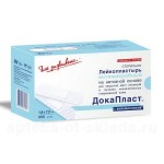 Лейкопластырь стерильный, Докапласт р. 1.9смx7.2см 250 шт антимикробный на нетканой основе с мирамистином