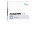 Розувастатин, таблетки покрытые пленочной оболочкой 10 мг 90 шт