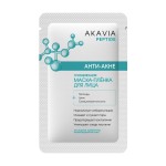 Маска-пленка для лица, Akavia (Акавия) 15 мл 1 шт Пептид анти-акне очищающая для жирной проблемной комбинированной кожи саше