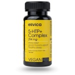 Комплекс 5-HTP+, Elivica (Эливика) капсулы 182 мг 60 шт БАД 5-гидрокситриптофан (суточная доза 2 капсулы 294 мг)
