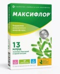 Максифлор, капсулы 13 млрд КОЕ/капс 10 шт БАД Пробиотические микроорганизмы с фруктоолигосахаридами и инулином