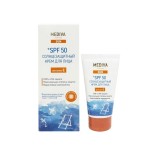 Крем для лица солнцезащитный, Mediva (Медива) 50 мл Сан SPF50