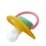 Соска-пустышка силиконовая, Lubby (Лабби) 1 шт арт. 10421/4640 с массирующим основанием