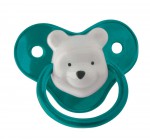 Соска-пустышка латексная, Курносики 1 шт арт. 13125 классическая мишка с 6 мес.