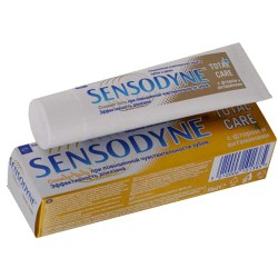 Зубная паста, Sensodyne (Сенсодин) 75 мл тотал кэа комплексная защита