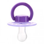 Соска-пустышка силиконовая, Курносики 1 шт арт. 13071 Солнышко классическая с 3 мес. фиолетовая