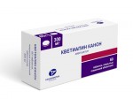 Кветиапин Канон, таблетки покрытые пленочной оболочкой 300 мг 60 шт
