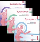 Дуопресс, таблетки покрытые пленочной оболочкой 160 мг+12.5 мг 30 шт +Бонус 1+1