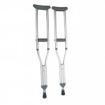 Костыли с подмышечной опорой, р. L 134-154 см 2 шт LK3010 регулируемой длины алюминиевые