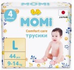 Подгузники-трусики, Momi (Моми) 9-14 кг р. L 44 шт Комфорт кэа